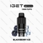 IGET BAR PLUS S3 POD – Blackberry Ice