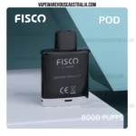 FISCO XPOD 8000 Puffs Golden Tobacco (Pod Only)