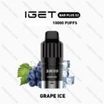 IGET BAR PLUS S3 POD – Grape Ice
