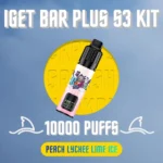 IGET Bar Plus S3 Kit Peach Lychee Lime Ice