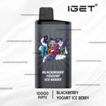 IGET Bar Pro 10000 Puffs Blackberry Yogurt Ice Berry