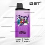 IGET Bar Pro 10000 Puffs Fruity Skittles
