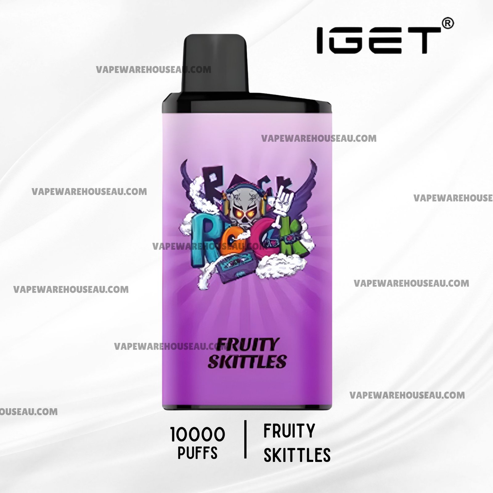 IGET-Bar-Pro-10000-Puffs-Fruity-Skittles.jpg IGET Bar Pro 10000 Puffs Fruity Skittles - Image 1