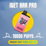 IGET Bar Pro Passion Fruit Peach Iced Tea