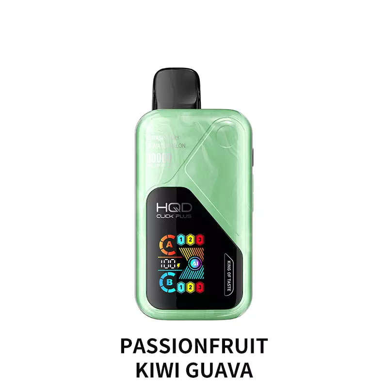 Passionfruit-Kiwi-Guava.webp HQD CLICK PLUS 30000 – Passionfruit Kiwi Guava - Image 1