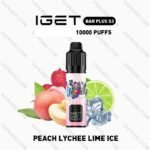 IGET BAR PLUS S3 KIT – Peach Lychee Lime Ice