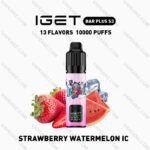 IGET BAR PLUS S3 KIT – Strawberry Watermelon Ice