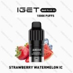 IGET BAR PLUS S3 POD – Strawberry Watermelon Ice