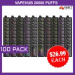 VAPEHUB 20000 PUFFS – 100 PACK