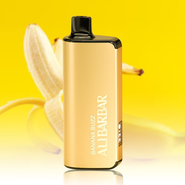alibarbar-ingot-9000-banana-buzz.jpg ALIBARBAR INGOT 9000 Puffs Banana Buzz - Image 1