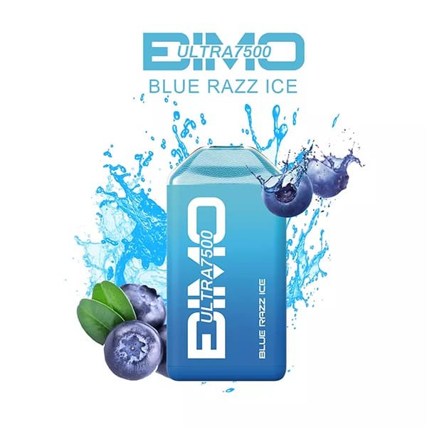 bimo-ultra-7500-puffs-blue-razz.jpg BIMO Ultra 7500 Puffs Blue Razz - Image 1