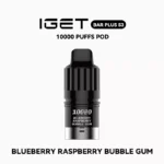 IGET BAR PLUS S3 POD – Blueberry Raspberry Bubble Gum